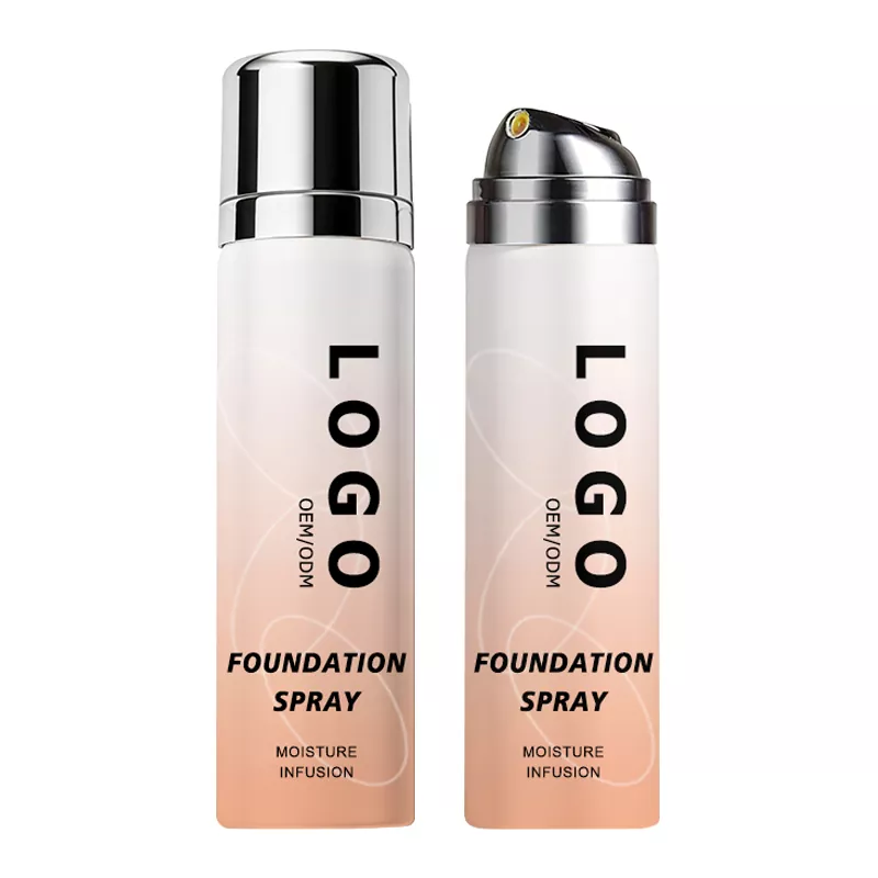 সম্পূর্ণ-কভারেজ প্রাকৃতিক আলোকিত ফাউন্ডেশন স্প্রে